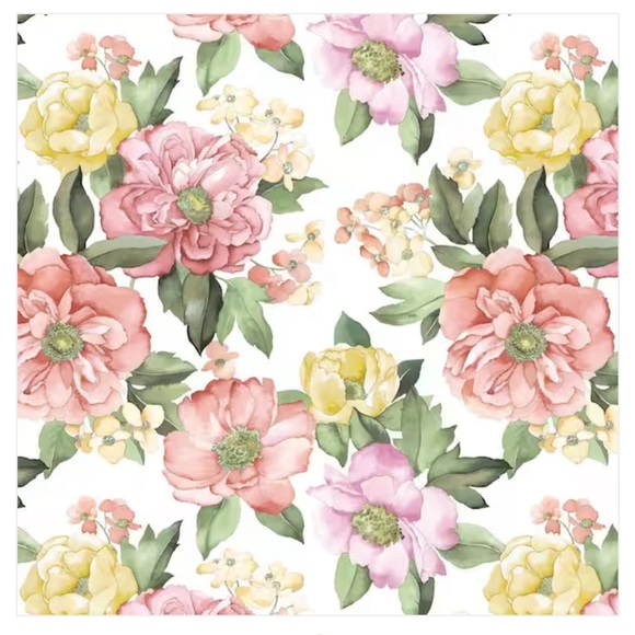 Lot Of (2) Roommates Peel and Stick Wallpaper, Floral RMK11446RL - Picture 3 of 3